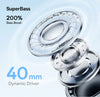 Baseus Wireless Headphones Bluetooth 6.0 HIFI Level Earphone 40Mm Driver Foldable over Ear Headsets 80H Playtime Spatial Audio