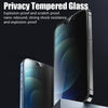 2PCS Privacy Tempered Glass for Iphone 13 14 15 16 17 Pro Max Screen Protectors