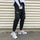 Ribbons Harem Joggers Men Cargo Pants Streetwear 2026 Hip Hop Casual Pockets Track Pants Male Harajuku Fashion Trousers