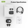 HTC NE79 TWS Bluetooth 6.0 Earbuds AI Translation 135 Languages ENC Noise Cancelling Hifi Stereo Headphones with LED Display