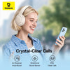 Baseus Wireless Headphones Bluetooth 6.0 HIFI Level Earphone 40Mm Driver Foldable over Ear Headsets 80H Playtime Spatial Audio