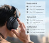 Baseus Wireless Headphones Bluetooth 6.0 HIFI Level Earphone 40Mm Driver Foldable over Ear Headsets 80H Playtime Spatial Audio