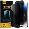 2PCS Privacy Tempered Glass for Iphone 13 14 15 16 17 Pro Max Screen Protectors