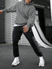 Men'S Fashionable Solid Color Hoodie