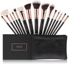 Makeup Brushes 15Pcs Professional Makeup Brush Set with Travel Bag