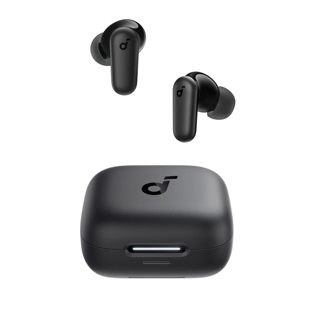 Soundcore P30I by Anker Noise Cancelling Earbuds, Strong and Smart Noise Cancelling, Powerful Bass, 45H Playtime, Bluetooth 5.4
