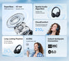 Baseus Wireless Headphones Bluetooth 6.0 HIFI Level Earphone 40Mm Driver Foldable over Ear Headsets 80H Playtime Spatial Audio