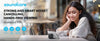 Soundcore P30I by Anker Noise Cancelling Earbuds, Strong and Smart Noise Cancelling, Powerful Bass, 45H Playtime, Bluetooth 5.4