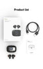 HTC NE79 TWS Bluetooth 6.0 Earbuds AI Translation 135 Languages ENC Noise Cancelling Hifi Stereo Headphones with LED Display