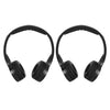 2 Channel Cordless Infrared IR Stereo Audio Headphone Earphone for Car Headrest DVD Cordless Headphone Infrared Headphone