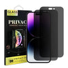 2PCS Privacy Tempered Glass for Iphone 13 14 15 16 17 Pro Max Screen Protectors