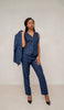 The plaid powered 3-piece pantsuit