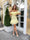 yellow broderie anglaise mini dress with double ruffle neckline — GLOWSYOU petite summer dress