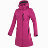 THE ARCTIC LIGHT Women'S Hiking Jacket Long Soft Shell Fleece Outdoor Windbreaker Camping Trekking Climbing Female Coats Winter