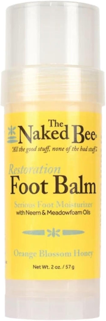 Orange Blossom Honey Restoration Foot Balm Stick 57G | Foot Care Heel Balm Repair Moisturiser | Skin Care Moisturising Cream for Cracked Heels and Dry Skin
