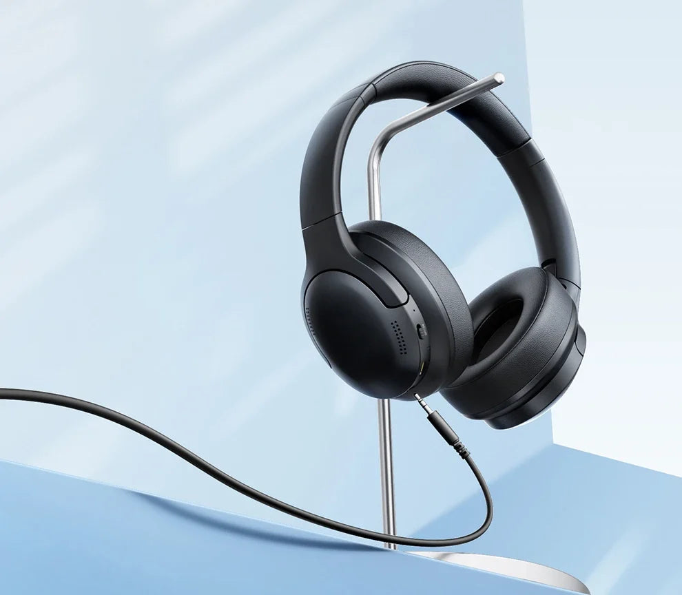 Baseus Wireless Headphones Bluetooth 6.0 HIFI Level Earphone 40Mm Driver Foldable over Ear Headsets 80H Playtime Spatial Audio