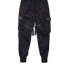 Ribbons Harem Joggers Men Cargo Pants Streetwear 2026 Hip Hop Casual Pockets Track Pants Male Harajuku Fashion Trousers