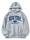 INAWLY Letter Graphic Kangaroo Pocket Drawstring Thermal Lined Hoodie,Long Sleeve Tops
